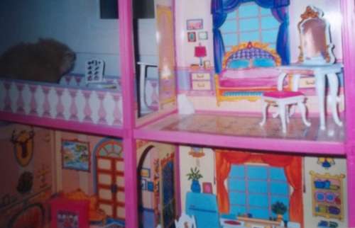 IMPORTED MY PRETTY DOLL HOUSE- EASY TO ASSEMBLE FULLY FURNISHED DOLL HOUSE -  FOR 30 cm BARBIE DOLLS