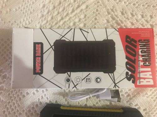 Universal solar power bank 20 000 mAh