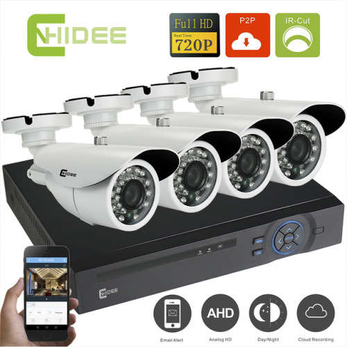 4 Channel full HD CCTV System