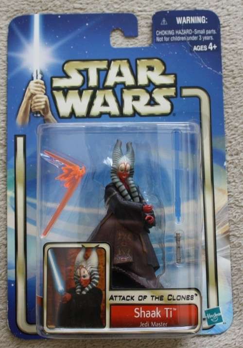 STAR WARS 3 3/4" (SAGA) - SHAAK TI - Jedi Master!!