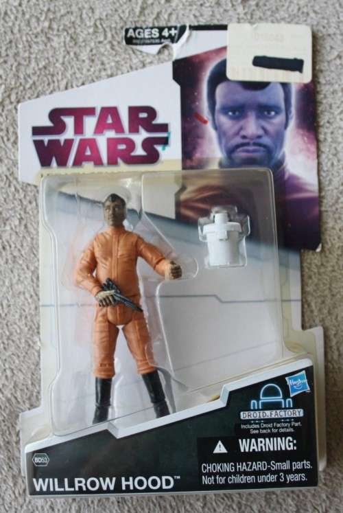STAR WARS 3 3/4" - WILLROW HOOD (Bespin Miner)!!