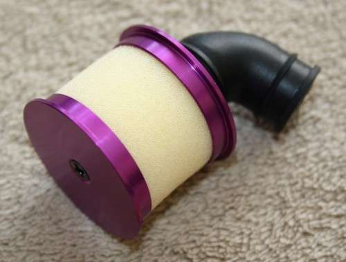 RC 1/10 Purple Aluminium Air Filter for HSP Nitro Engine! NEW!