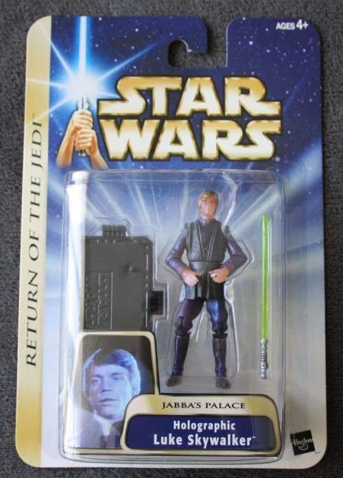 *SALE* STAR WARS 3 3/4" (SAGA) - LUKE SKYWALKER - Holographic Jabbas Palace!!