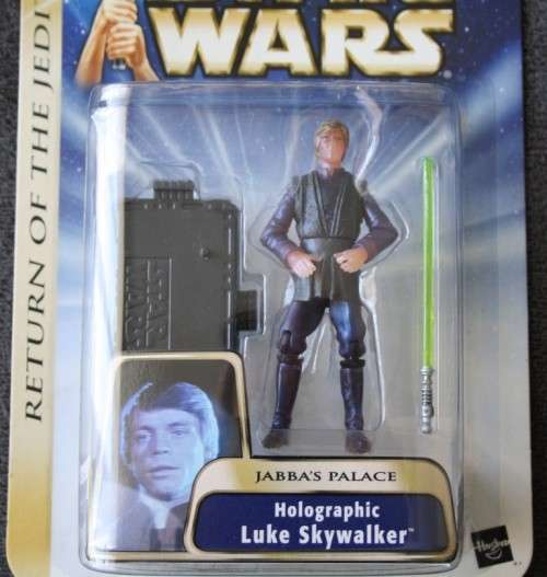 *SALE* STAR WARS 3 3/4" (SAGA) - LUKE SKYWALKER - Holographic Jabbas Palace!!