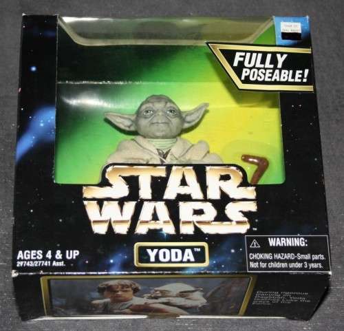 STAR WARS 12 inch YODA (Boxed) - (Original Kenner Collection 1995) RARE!!