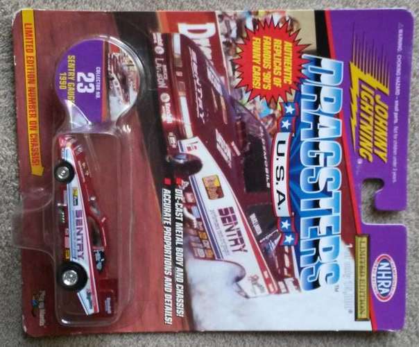 1/64 Scale Johnny Lightning - LIMITED EDITION USA Dragsters - Sentry Funny Car