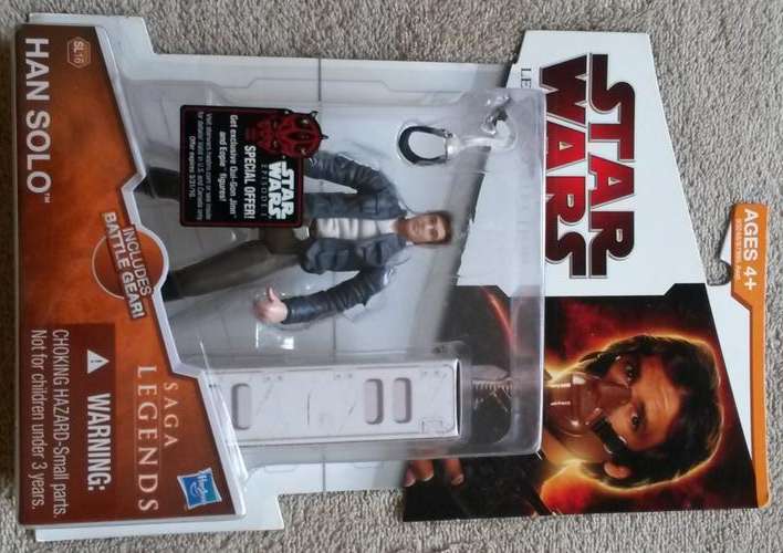*SALE* Star Wars 3 3/4" Legends Collection - Han Solo (Bespin Gear) - Action Figure by Hasbro