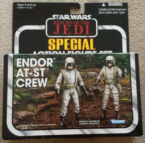 STAR WARS 3 3/4" (Vintage Collection) - ENDOR AT-ST CREW