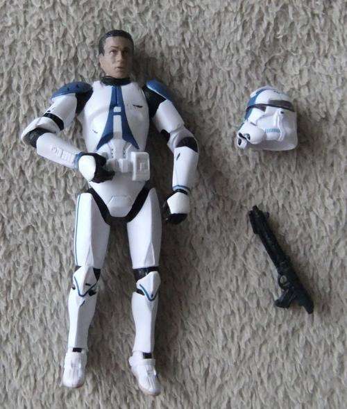 *SALE* STAR WARS 3 3/4" Elite Clone Trooper 501st Squadron - Loose!!