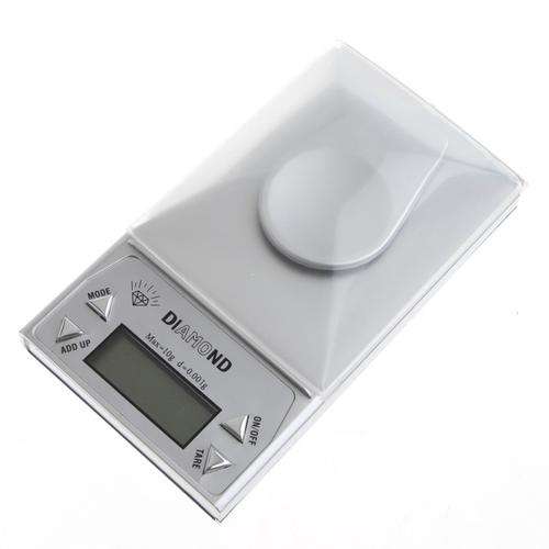 10g * 0.001g LCD Digital Electronic Pocket Gram Jewelry Diamond Scale