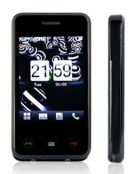 Beryllium Quadband Dual Sim World Phone w/ 3.2 Inch Touchscreen