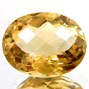 SPARKLING 7.50ct NATURAL GOLDEN YELLOW CITRINE (Watch video inside)