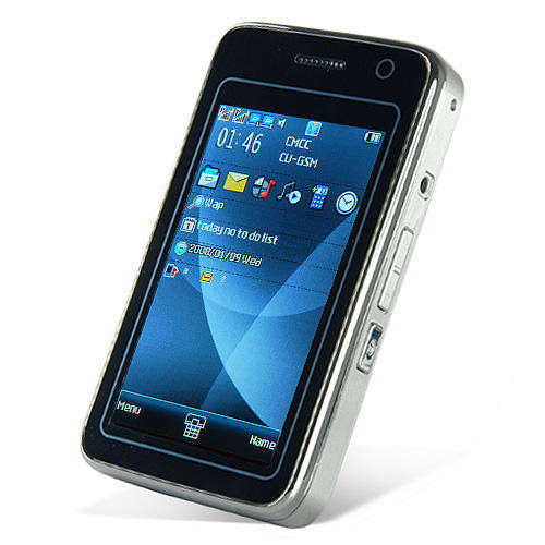 Elegance Dual SIM Quadband Cell Phone w/ 3 Inch Touchscreen