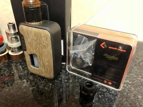 Arctic Dolphin Anita Vape Squonk Mod with loads of accessories