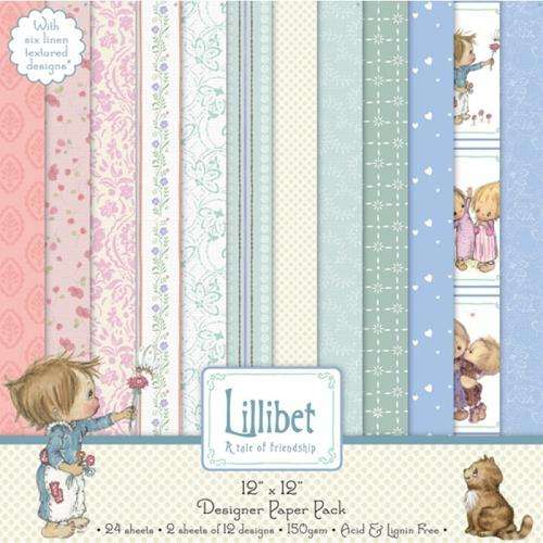 Trimcraft - Lillibet Collection - 6" x 6" Paper Pack