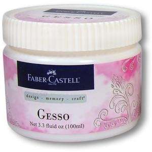 Faber-Castell GESSO White Opaque Paper Crafter Medium 3.3oz This month less R20