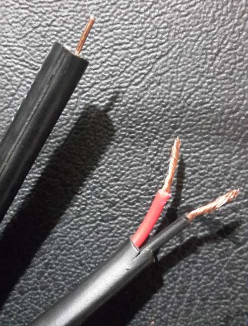 RG59 + POWER SIAMESE CABLE  ***PRICED TO GO***