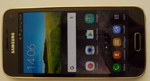 SAMSUNG GALAXY S5 MINI **GOLD **4G LTE**IP67***EXCELLENT CONDITION WITH BOX AND ALL ACCESSORIES*