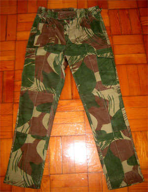 Rhodesian "Bush War" Camo Trousers
