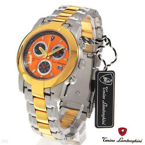 **R30 000.00** TONINO LAMBORGHINI S69T/0R Brand New Gentlemens Chronograph Day date Watch.