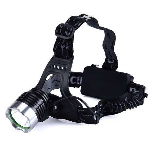 3 Auction!!!Aluminum Hign Power Rechargeable Zoom T6 Headlamp