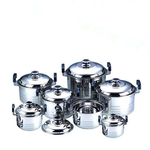 Brand New!!!14pcs American Style Stainless Steel Cookware Set