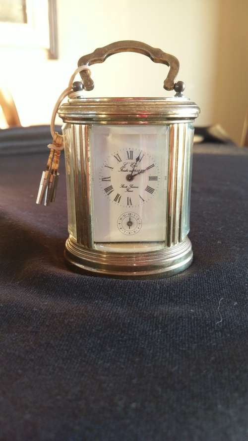 A stunning L'EPEE FONDEE French Mantel Carriage Clock