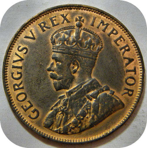 Top Grade SA Union:  Lustrous RED 1936 Penny in A/UNC!!