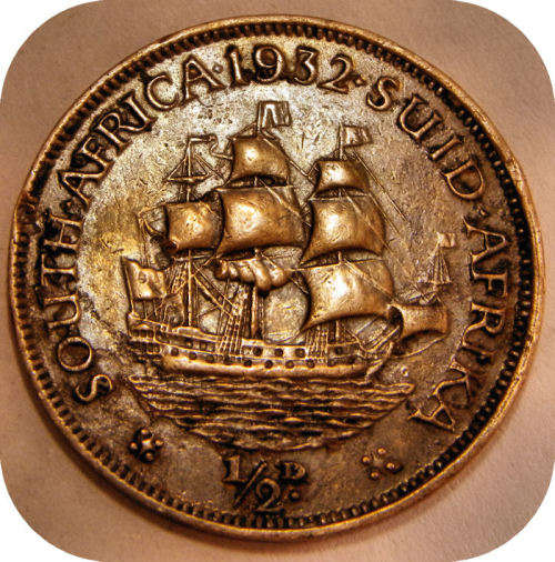 Winskoop SA Unie: 1932 Half Pennie 1/2d onder R30!