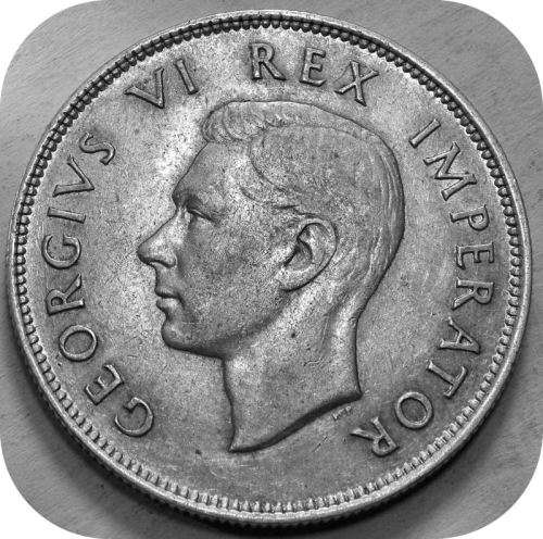 Bargain SA Union:  1941 Halfcrown below R250!