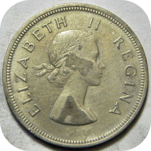 Bargain SA Union:  1957 Halfcrown below R120!!