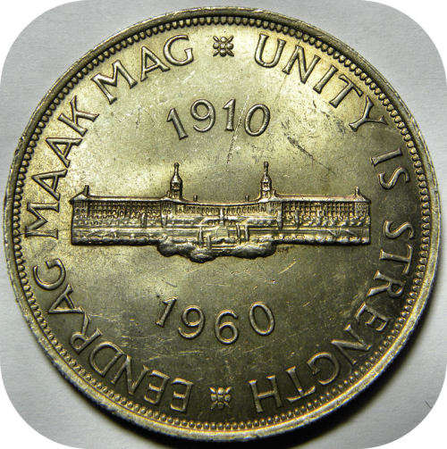 Top Grade SA Union: 1960 5 Shillings Crown in UNC!!