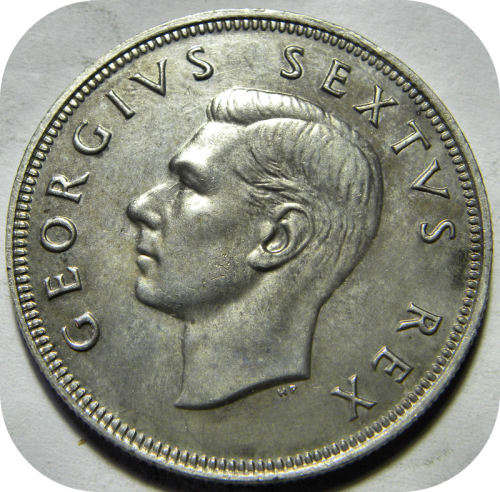 Top Grade SA Union: 1952 Halfcrown 2/6 in UNC!!