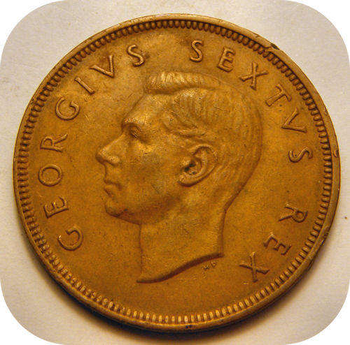 Top Graad SA Unie:  1950 Pennie 1d