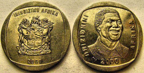 All Four Mandela R5 coins in one lot! (my last lot...)