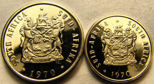 Cameo Proof  5c & 10c Sale: 1970 (only 10k minted!)