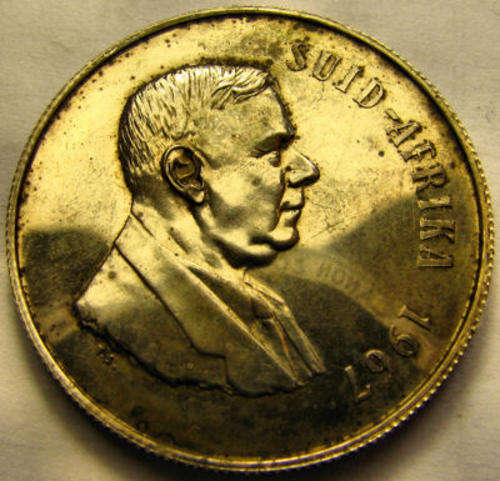 Proof 1967  Silver R1 (H Verwoerd)  Only 25 000 minted!!!