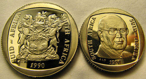 The First small Proof 1990 Nickel R1 & R2 in Ultra Cameo!!!