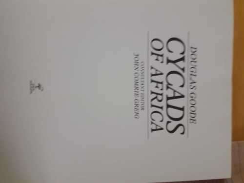 Cycads of Africa by Douglas  Goode