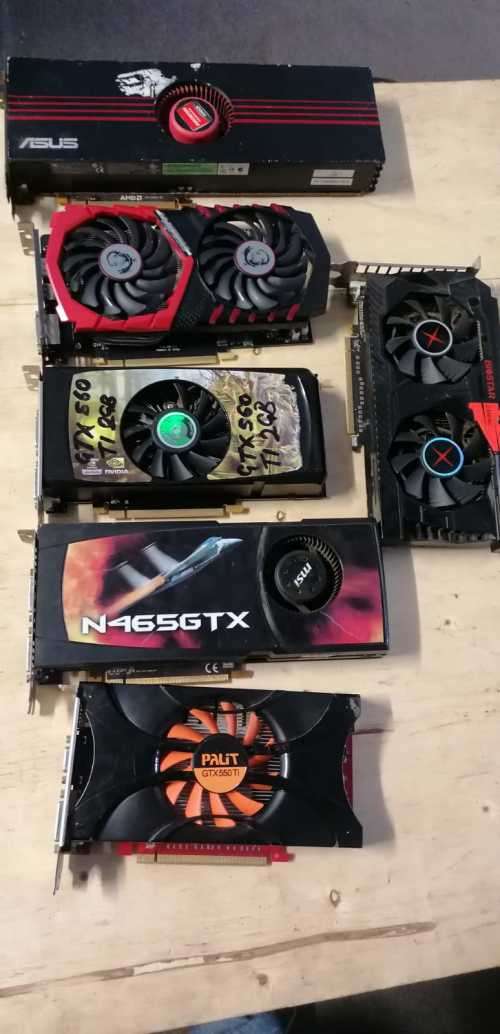 Faulty Graphic Cards for Gamers, 4GB, 2GB, 4GB, 2GB, 1GB and more