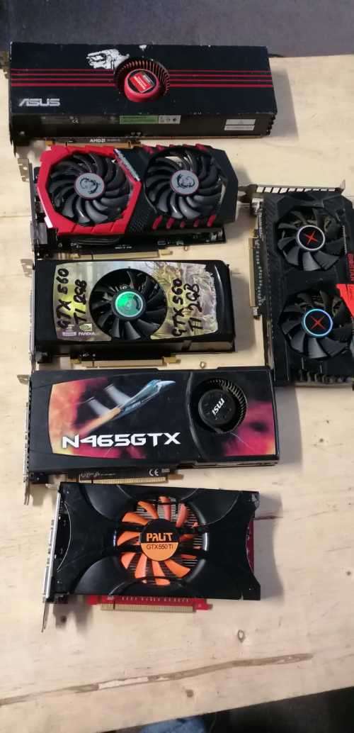 Faulty Graphic Cards for Gamers, 4GB, 2GB, 4GB, 2GB, 1GB and more