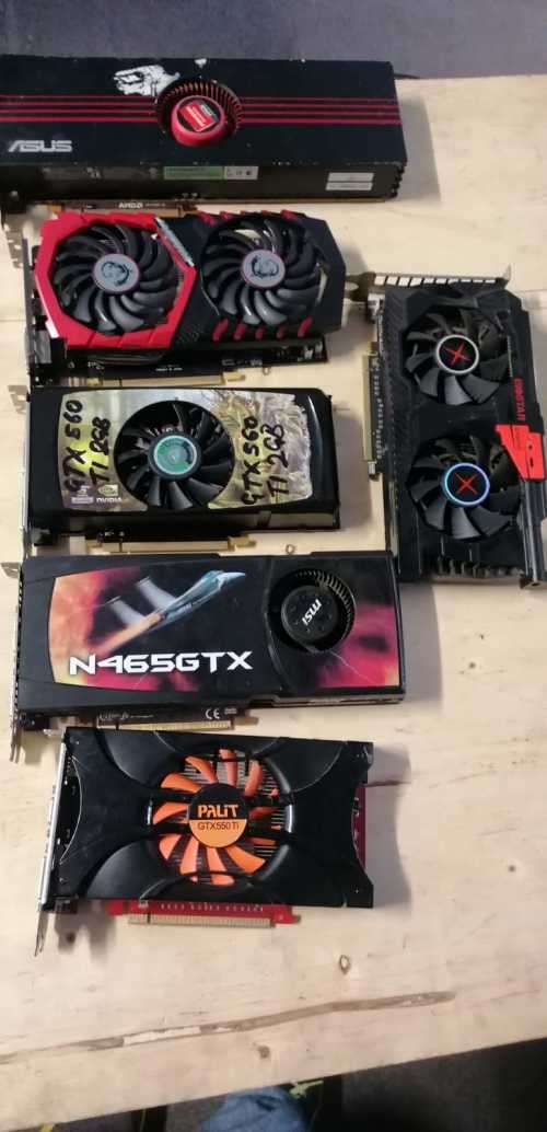 Faulty Graphic Cards for Gamers, 4GB, 2GB, 4GB, 2GB, 1GB and more