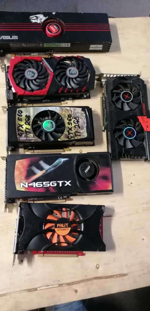 Faulty Graphic Cards for Gamers, 4GB, 2GB, 4GB, 2GB, 1GB and more