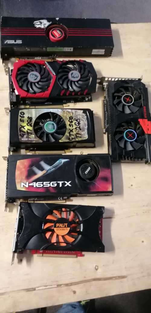 Faulty Graphic Cards for Gamers, 4GB, 2GB, 4GB, 2GB, 1GB and more