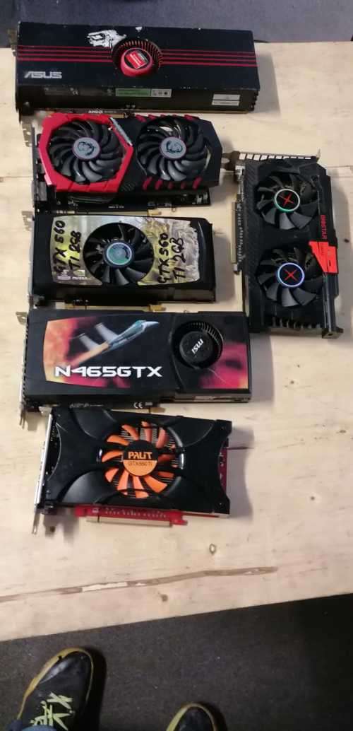 Faulty Graphic Cards for Gamers, 4GB, 2GB, 4GB, 2GB, 1GB and more