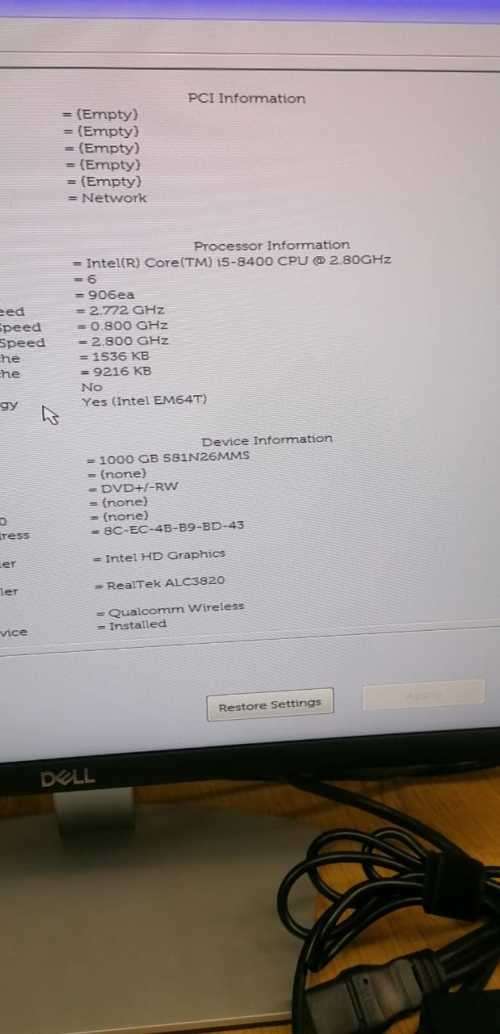 Dell Monster Vostro 3670, i5 8th, 8GB PC4, 1TB, 1GB GPU, Windows 10 Pro, Worth Price R17000