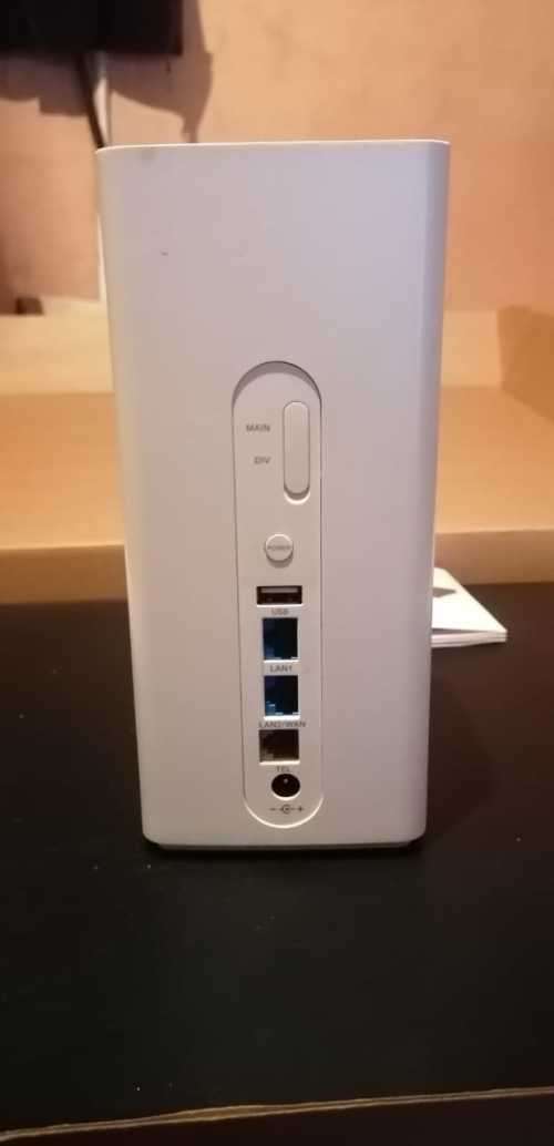 Huawei B618-B9C5 Wireless Router, 4G, 5G, USB, LAN, Tel, DIV, Main, Charger, Price Worth R3000