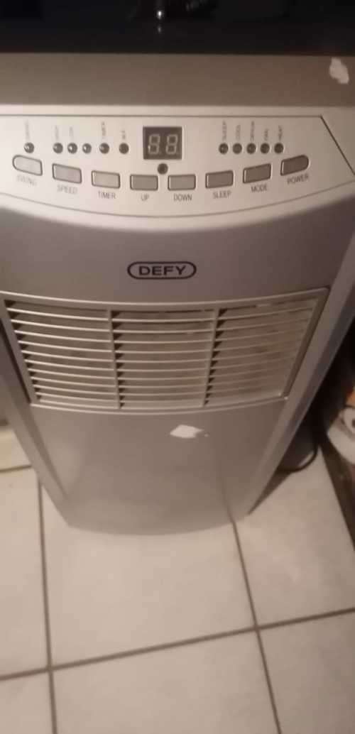 Heavy Duty, Defy Portable Air Conditioner, Heater, Fan, Cool, Swing, High, Worth Price R7000