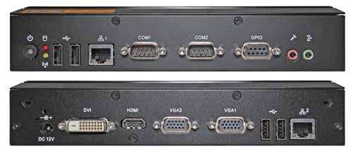 Rugged Industrial Mini PC, 1.6Ghz Z530, 4GB RAM, 500GB HDD, HDMI, VGA, 3.0 USB