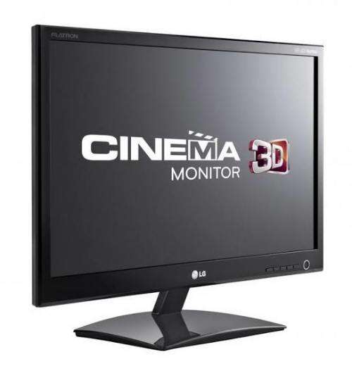 LG Cinema 3D D2542 Monitor, 25inch, HDMI, VGA, DVI , 3 in One Good for Gamers, Also Streaming